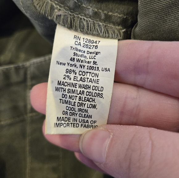 Nili Lotan French Military Crop Pant Size 0 - Picture 13 of 13